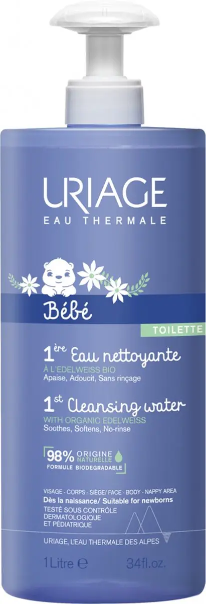 Uriage Lotion Bébé Cleansing Water 1000ml