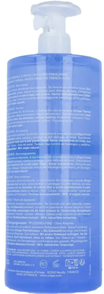 Uriage Lotion Bébé Cleansing Water 1000ml
