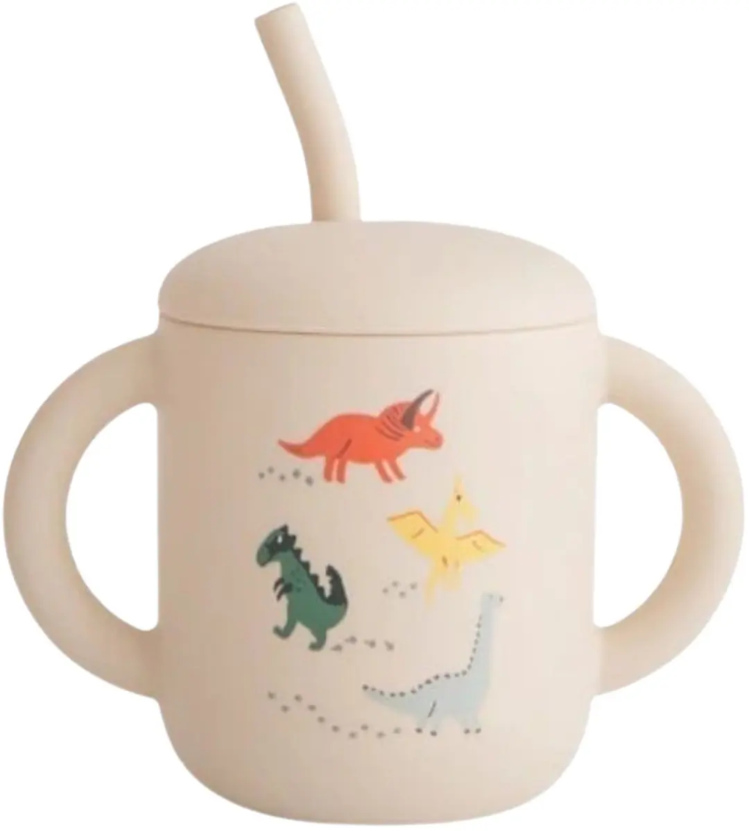 Mushie Training Drinkbeker Dino 175ml