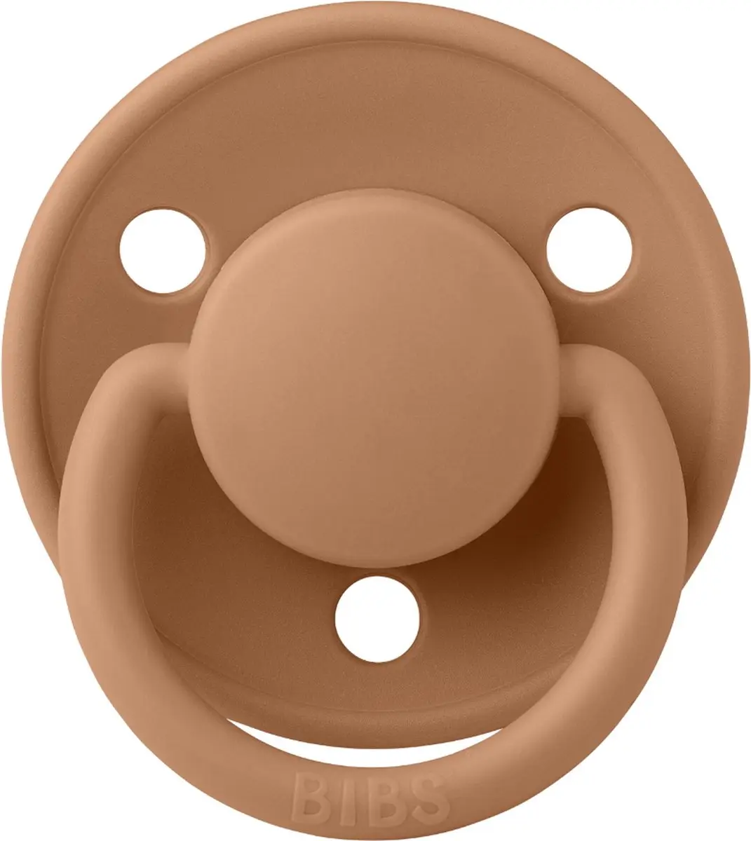 BIBS De Lux Earth Silicone Fopspeen - Oranje