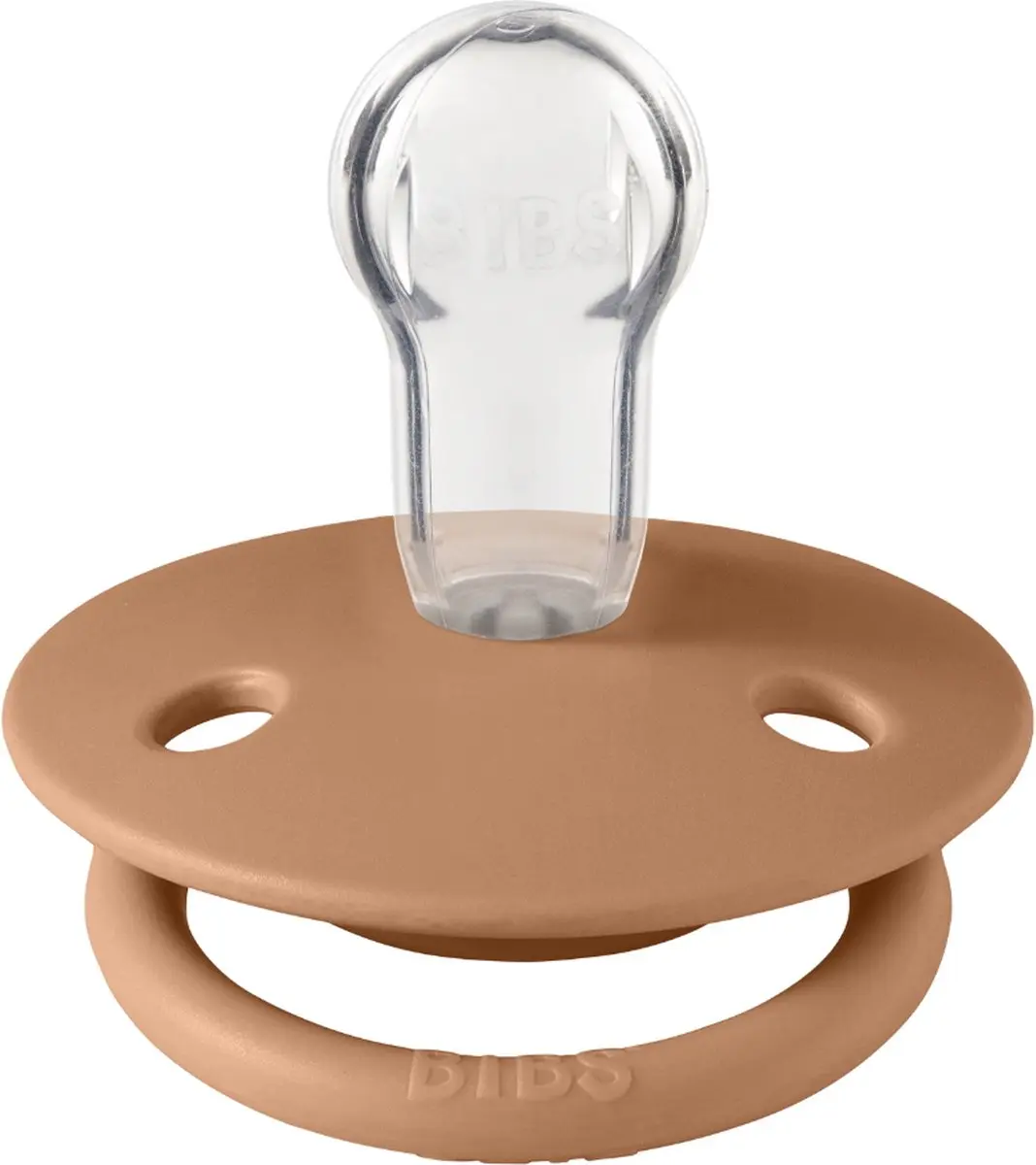 BIBS De Lux Earth Silicone Fopspeen - Oranje