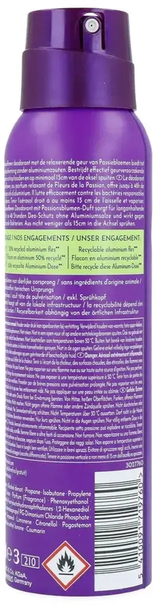 Fa Deodorant Spray Mystic Moments Passion Flower 150ml
