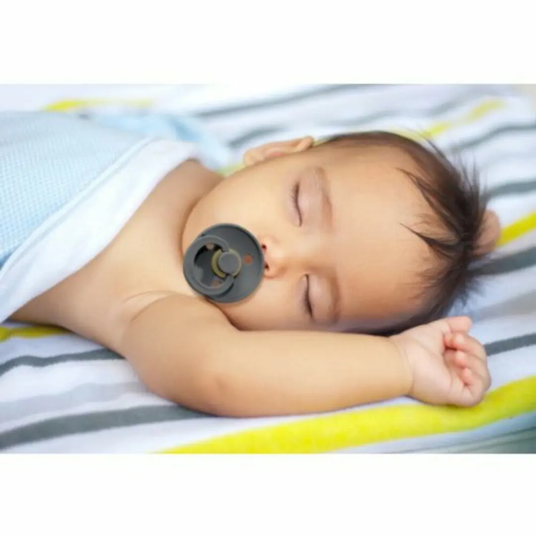 BIBS Colour Pacifier Stage 1 Fopspeen - 2 Stuks - Blush/Cloud