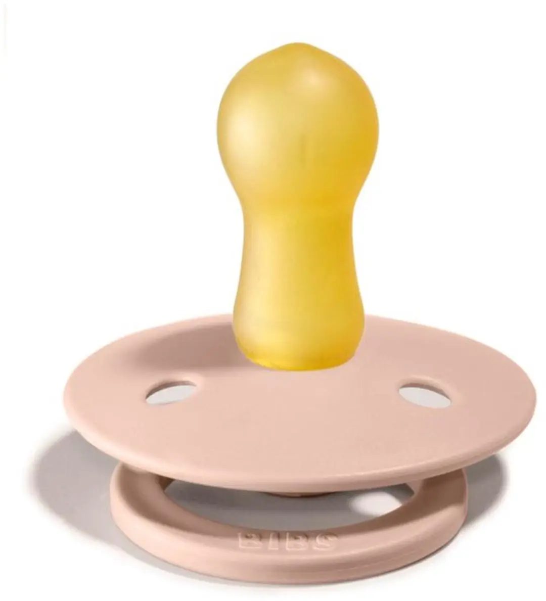 BIBS Colour Pacifier Stage 1 Fopspeen - 2 Stuks - Blush/Cloud