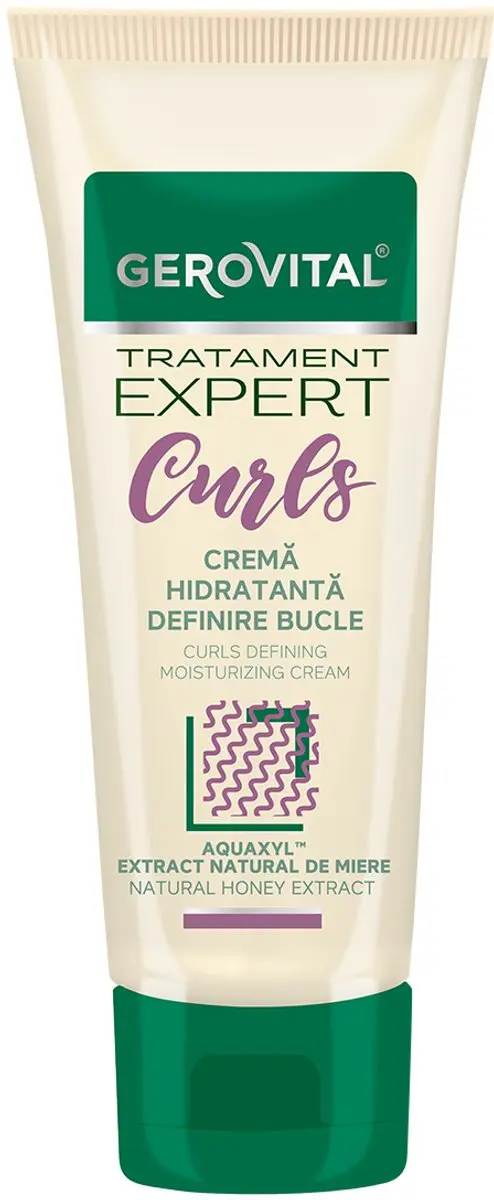 Gerovital Hydraterende Crème Krullend Haar 150ml