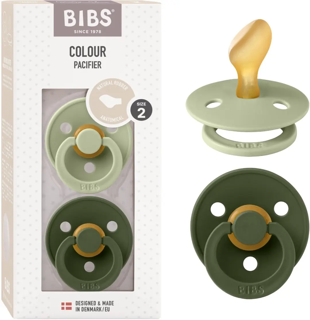 BIBS Colour Anatomische Fopspeen Maat 2
