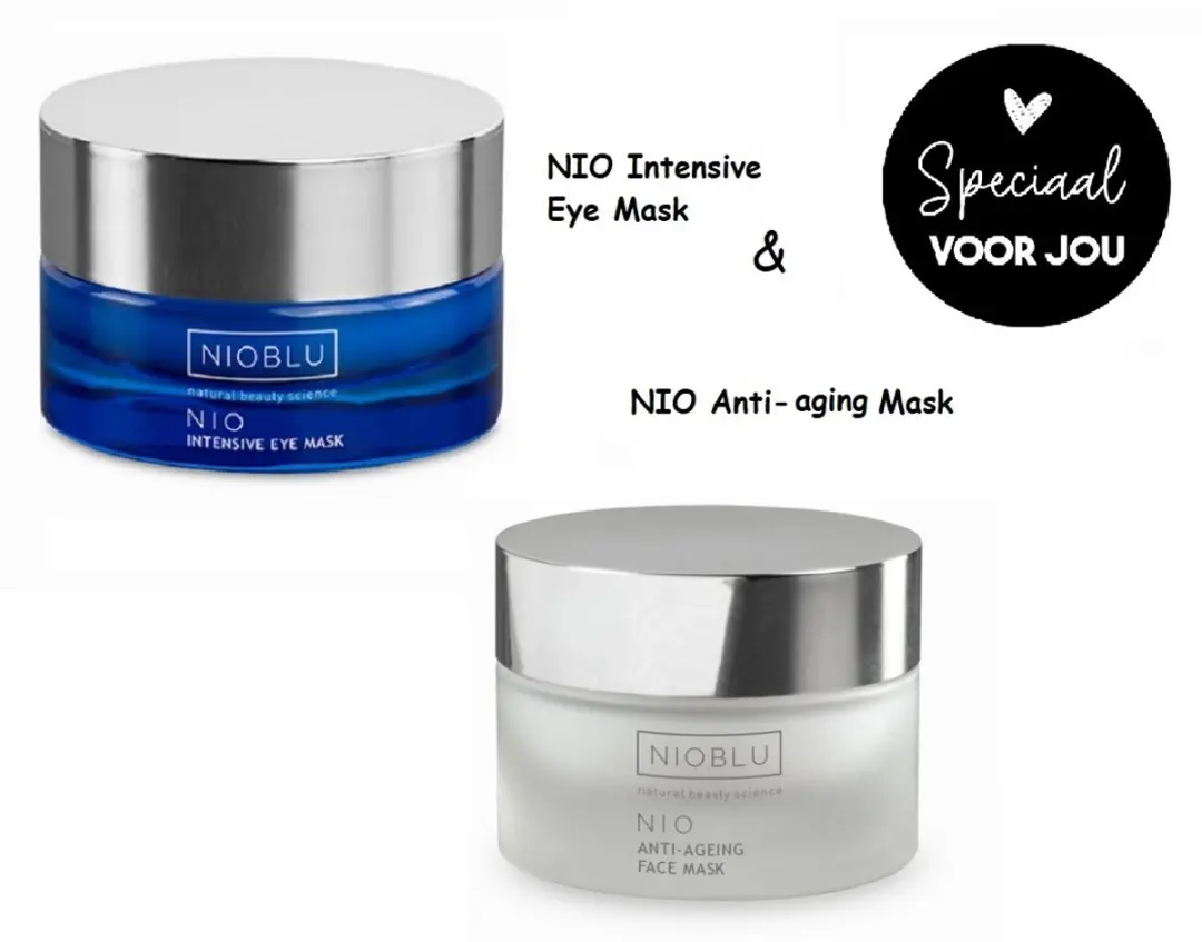 Nioblu Oog- en Gezichtsmasker 50ml
