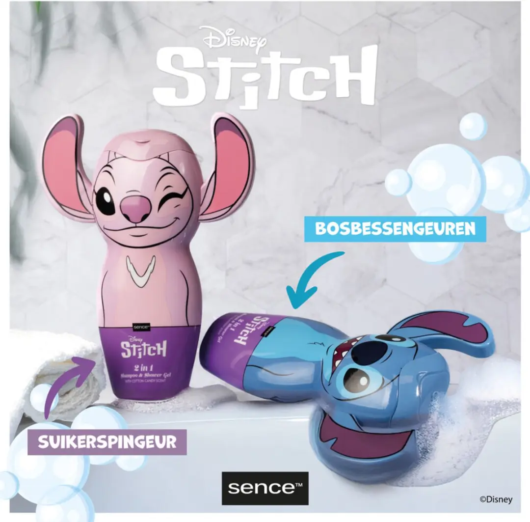 Sence Disney Stitch Shampoo & Douchegel 300ml