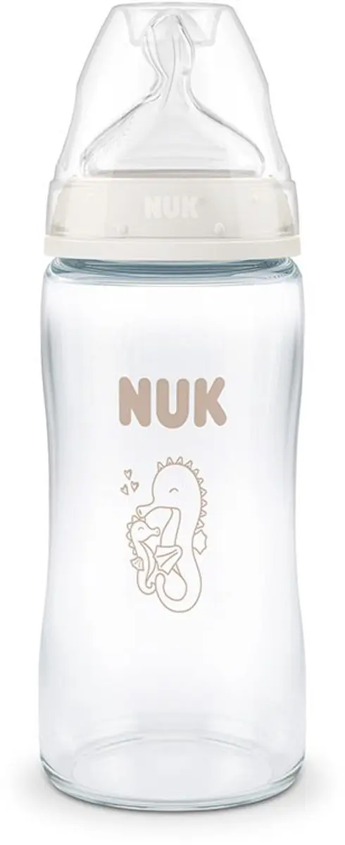 NUK First Choice+ Babyfles 240ml - Anti-Colic Speen 3+ Maanden