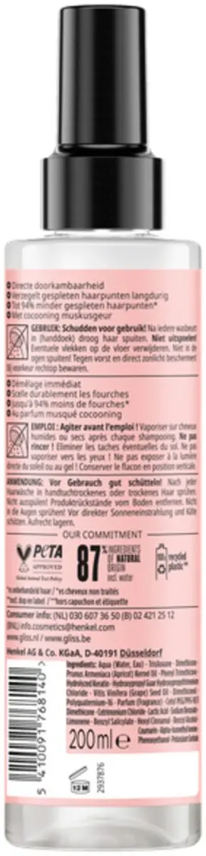 Gliss Kur Anti-Klitspray Split Hair Miracle 200ml