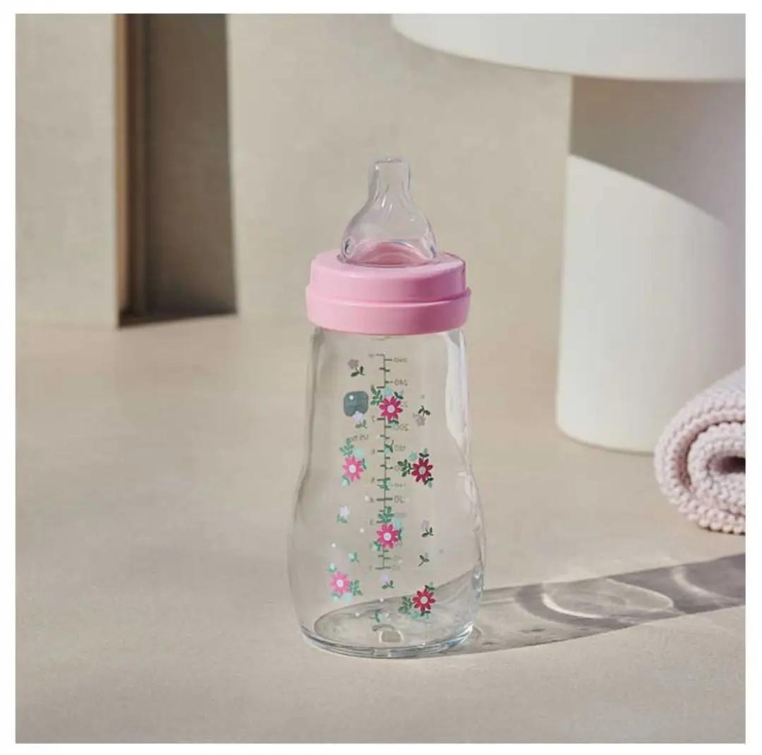 MAM Glazen Fles 260ml - Roze