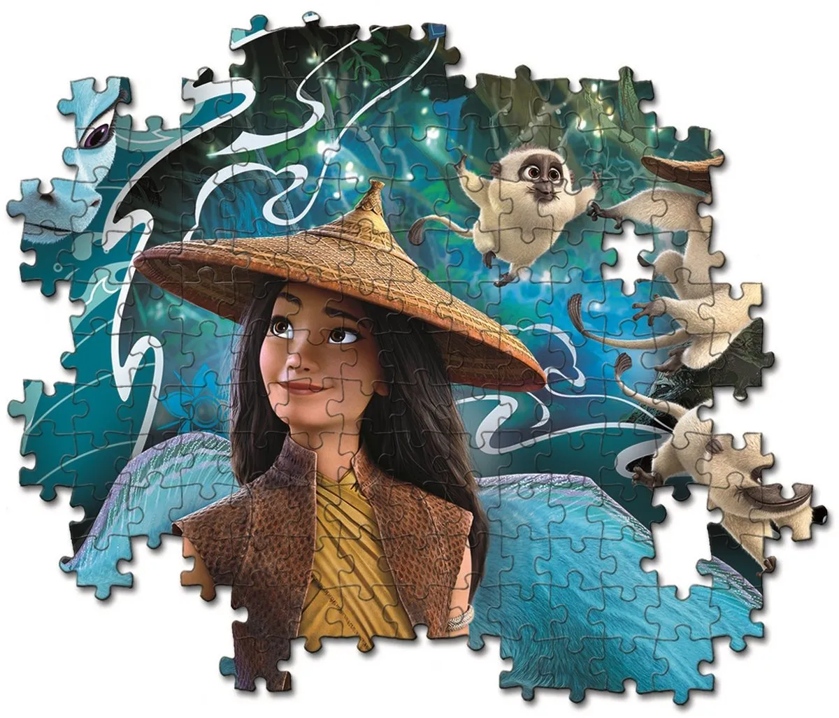 Clementoni Disney Raya The Last Dragon Kinderpuzzel 104 Stukjes 33,5x23,5cm