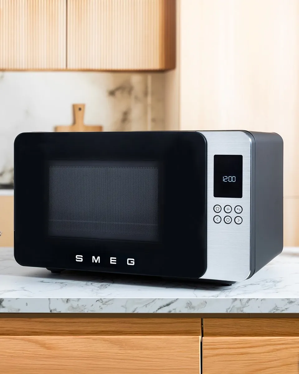 Smeg MOC01WHMEU Magnetron met grill 29L - 1900W - Mat Wit - afbeelding 6 van 6