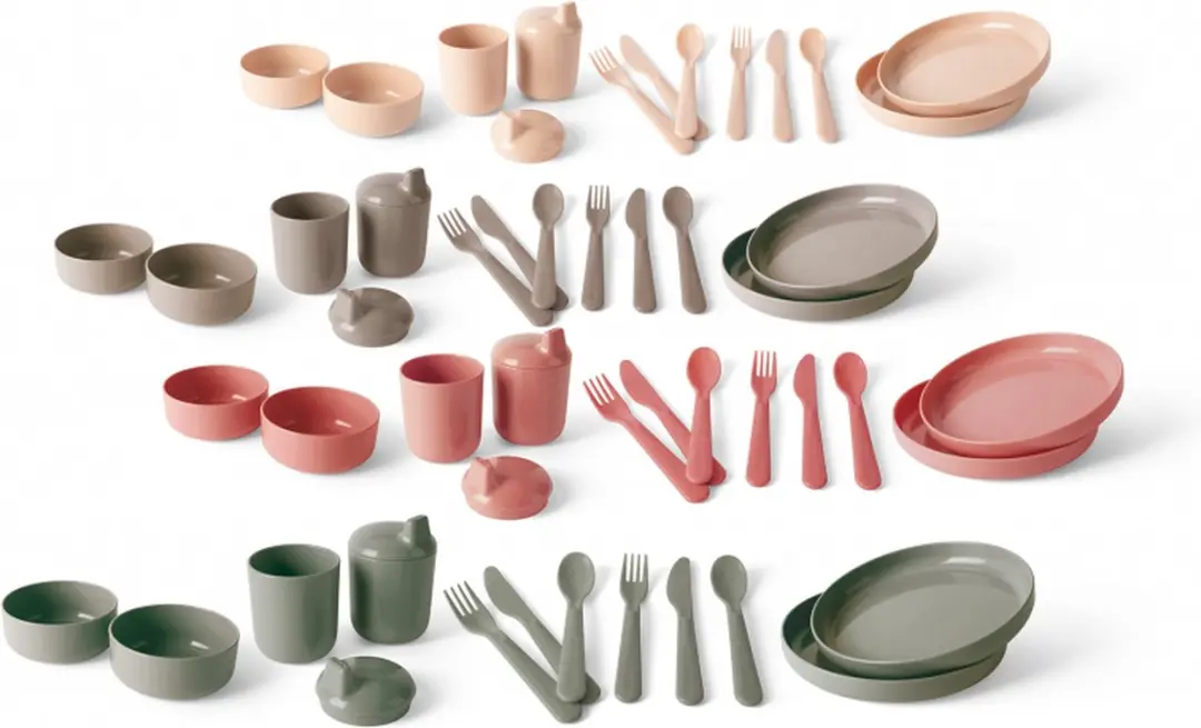 Dantoy Tiny Dinnertime Serviesset 56-delig