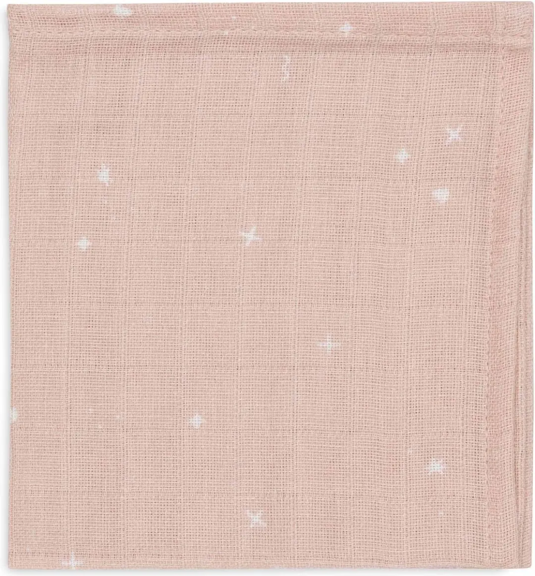 Jollein Hydrofiel Monddoekje 31x31cm Twinkling Wild Rose - 3 Stuks