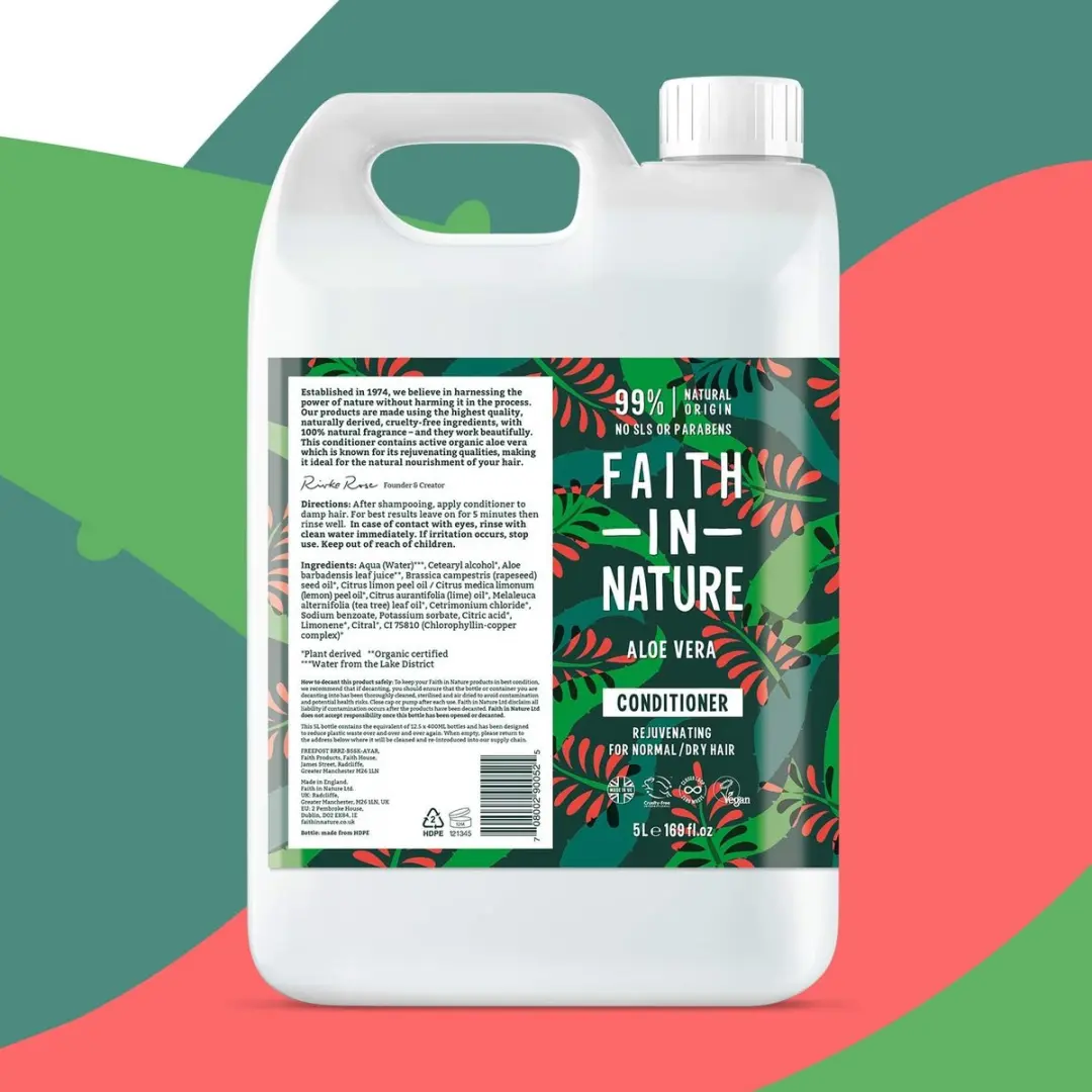 Faith In Nature Aloe Vera Conditioner 5L