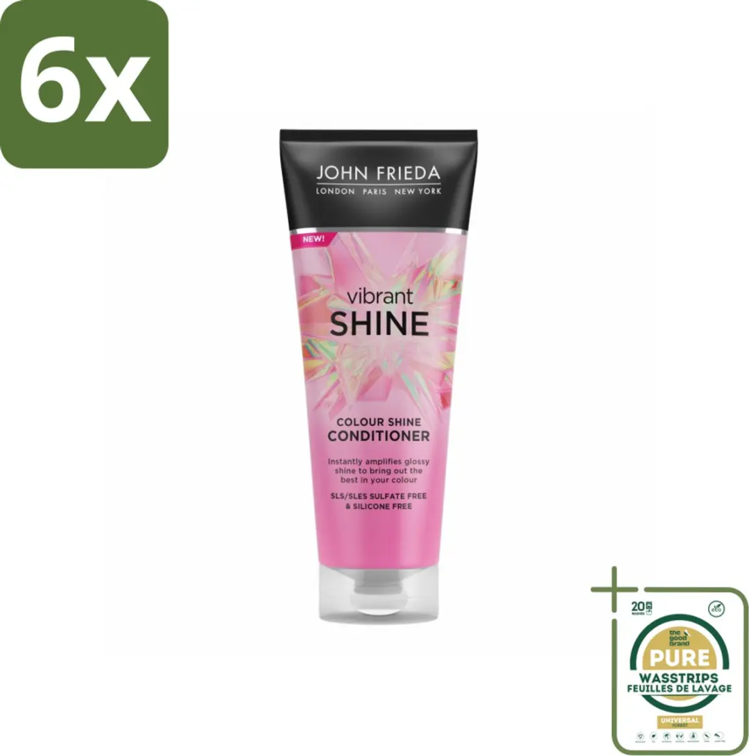 John Frieda Vibrant Shine Colour Conditioner 250ml