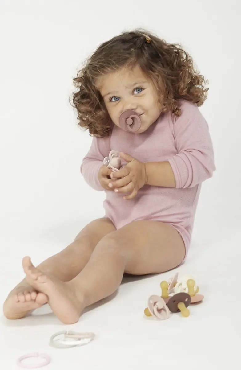 BIBS Colour Fopspenen - 4 Stuks - Rond - Multicolor