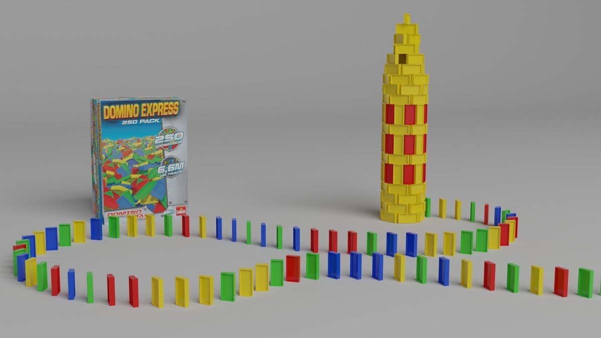 Domino Express - 250 Stenen - Goliath