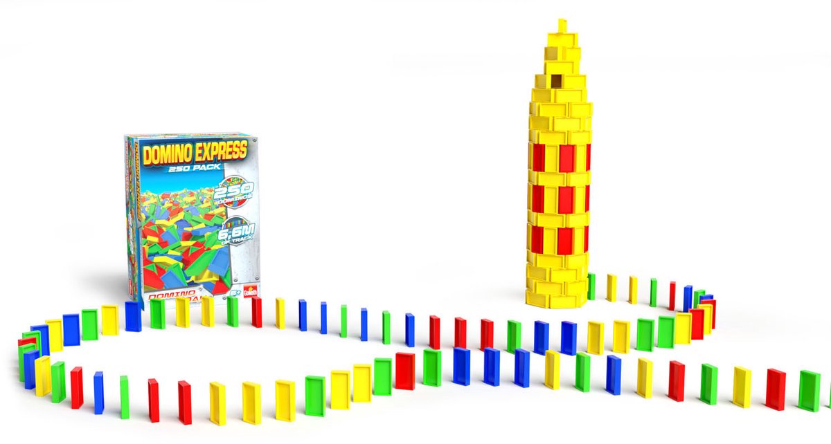 Domino Express - 250 Stenen - Goliath