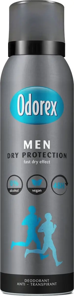 Odorex Deo Spray Men Dry Protection 450ml - 3 Stuks