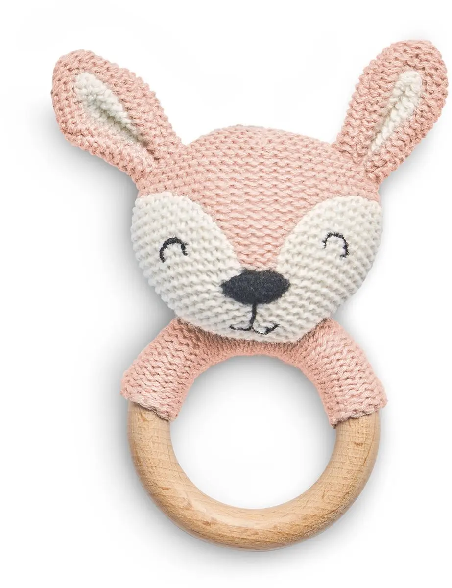 Jollein Bijtring Deer Pale Pink