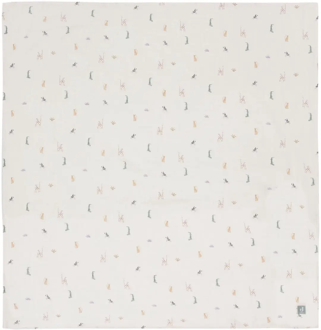 Jollein Hydrofiele Doek Large 115x115cm - 2 Stuks Jungle Jambo