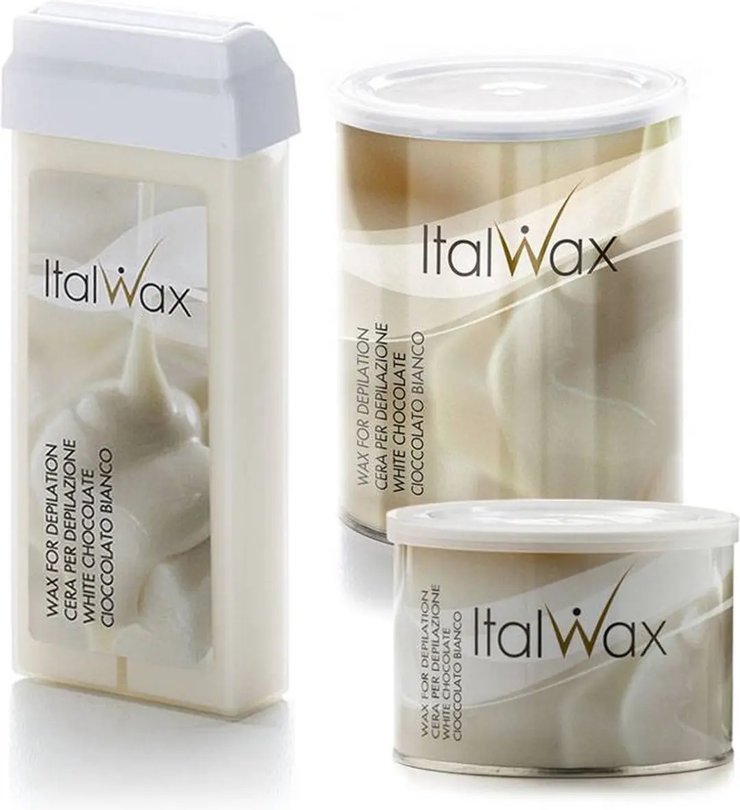 Italwax Warme Witte Chocolade Wax 400ml