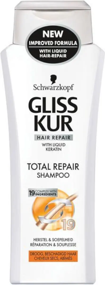 Gliss Kur Shampoo Total Repair 250ml