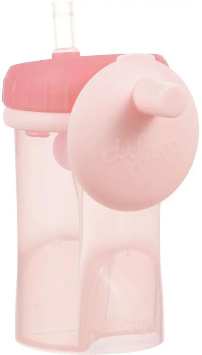 Difrax Rietjesbeker Antilek 250ml - Oranje