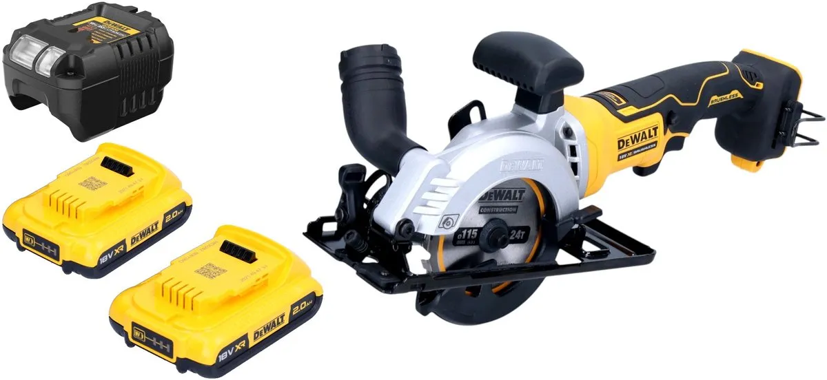 DeWalt DCS 571 Accucirkelzaag 18V 115mm