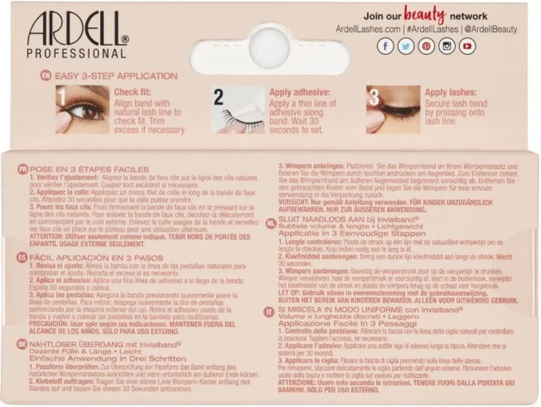 Ardell 61589 Valse Wimpers - Zwart