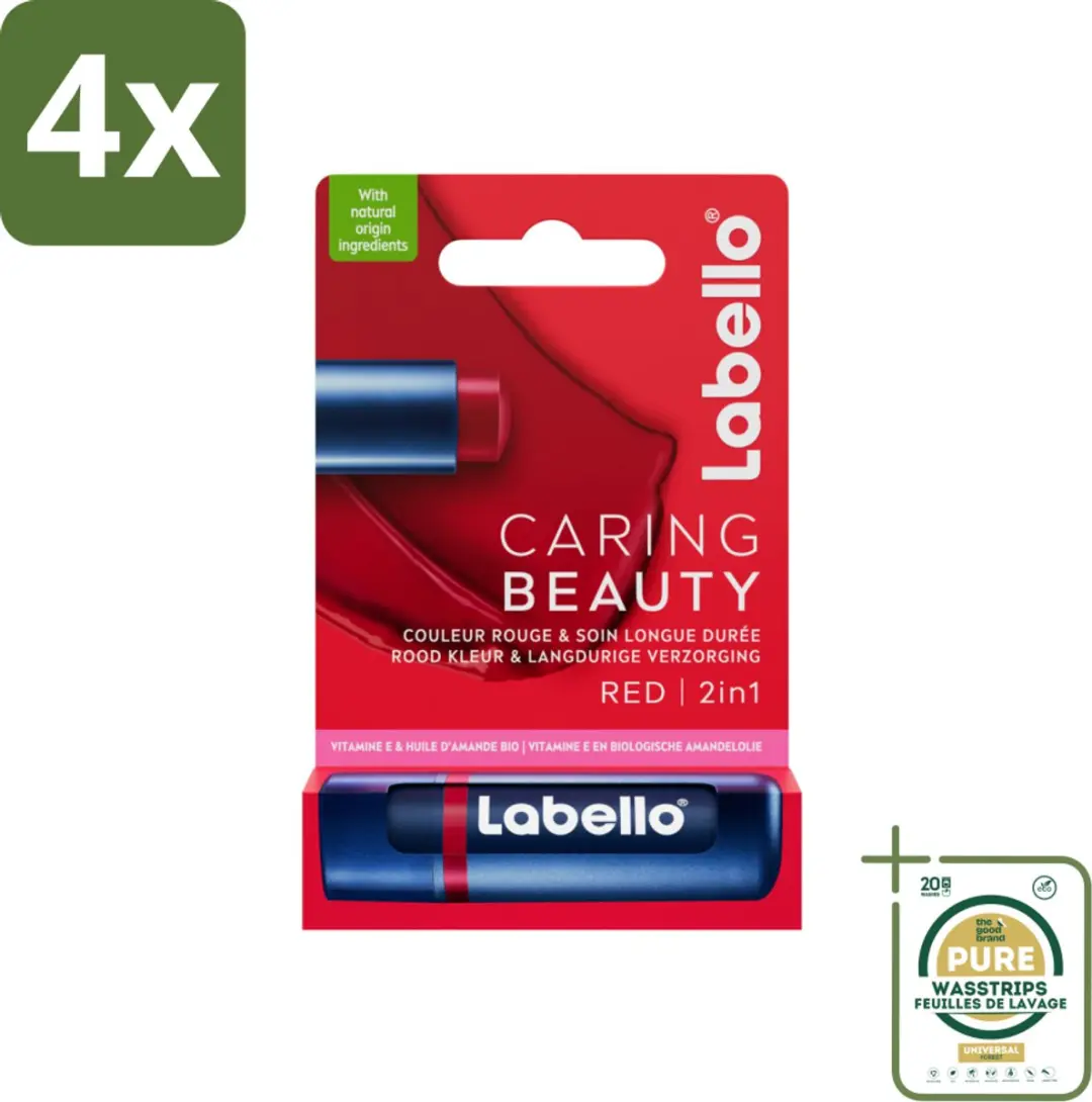 Labello Caring Beauty Red Lippenbalsem