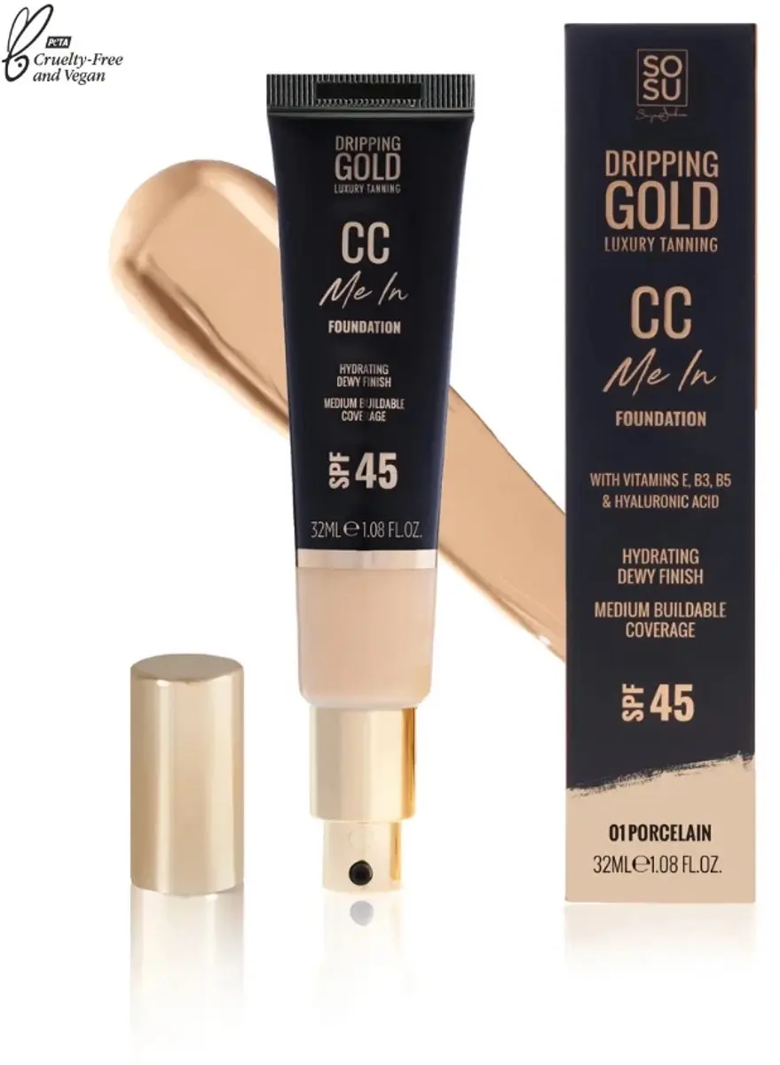 Sosu CC Me In Foundation 01 Porcelain