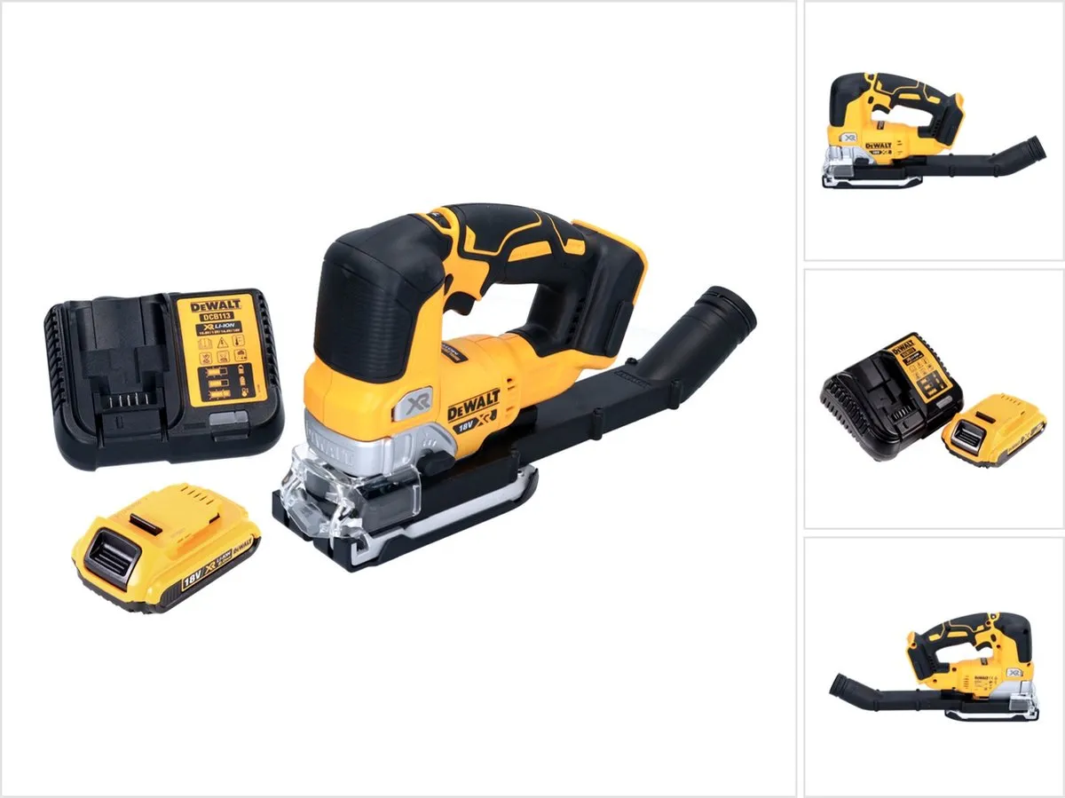 DeWalt DCS 334 D1 Pendelzaag 18V - 3200 tpm - 2000mAh - afbeelding 2 van 6
