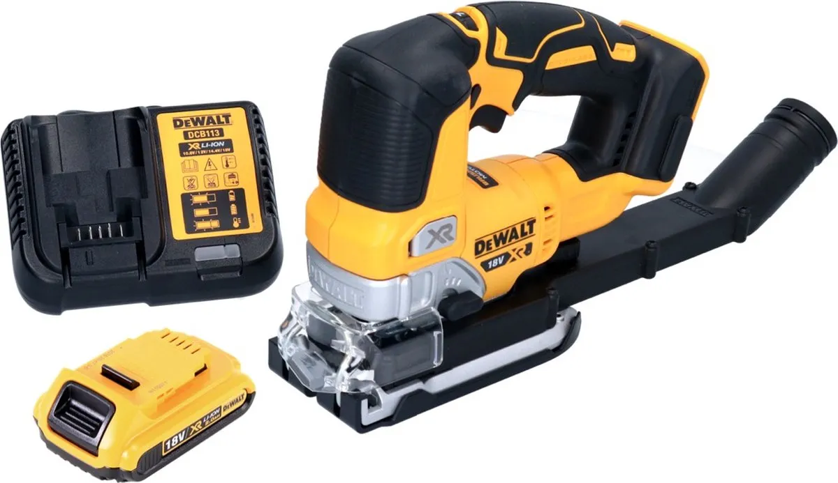 DeWalt DCS 334 D1 Pendelzaag 18V - 3200 tpm - 2000mAh - afbeelding 6 van 6