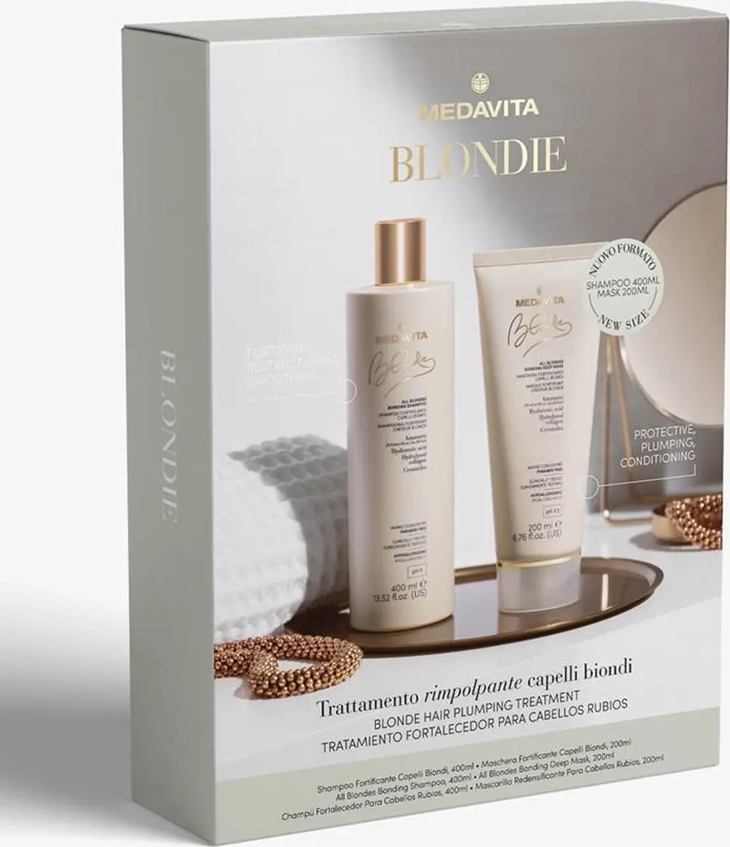 Medavita Blondie Shampoo & Mask Kit