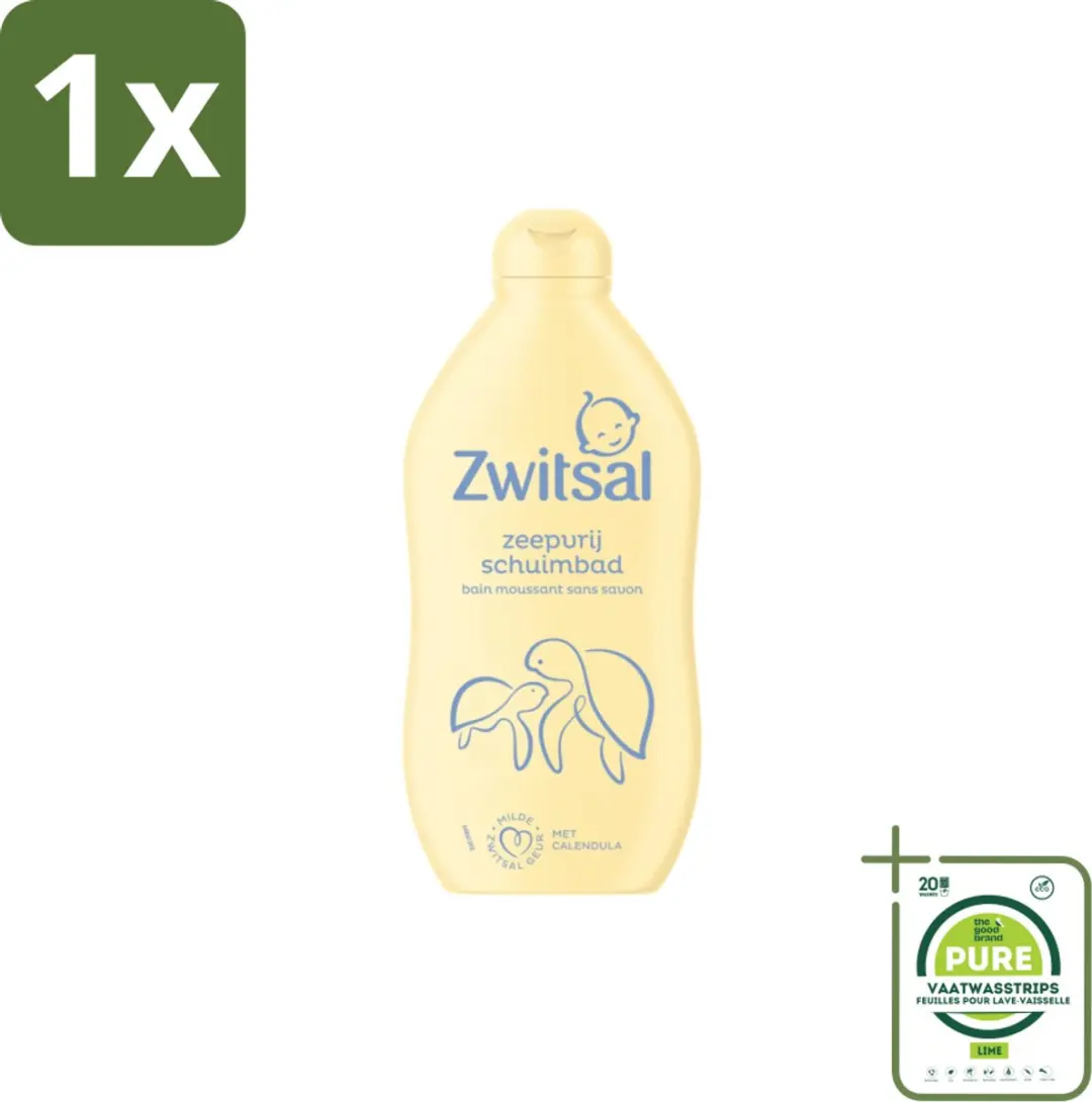 Zwitsal Zeepvrij Schuimbad 400ml
