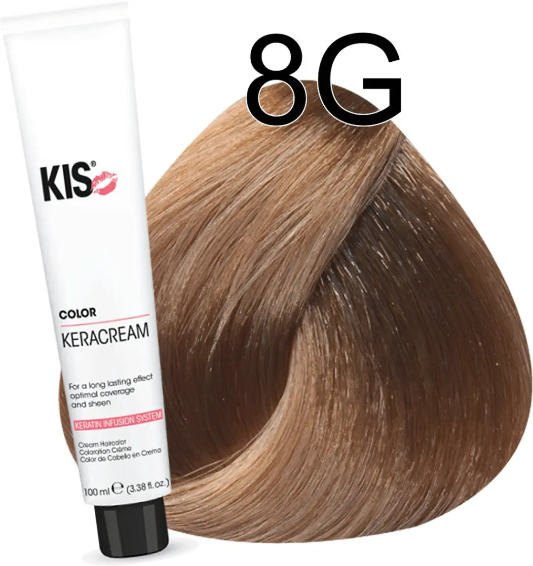 KIS Haarverf 8G Licht Goudblond 100ml