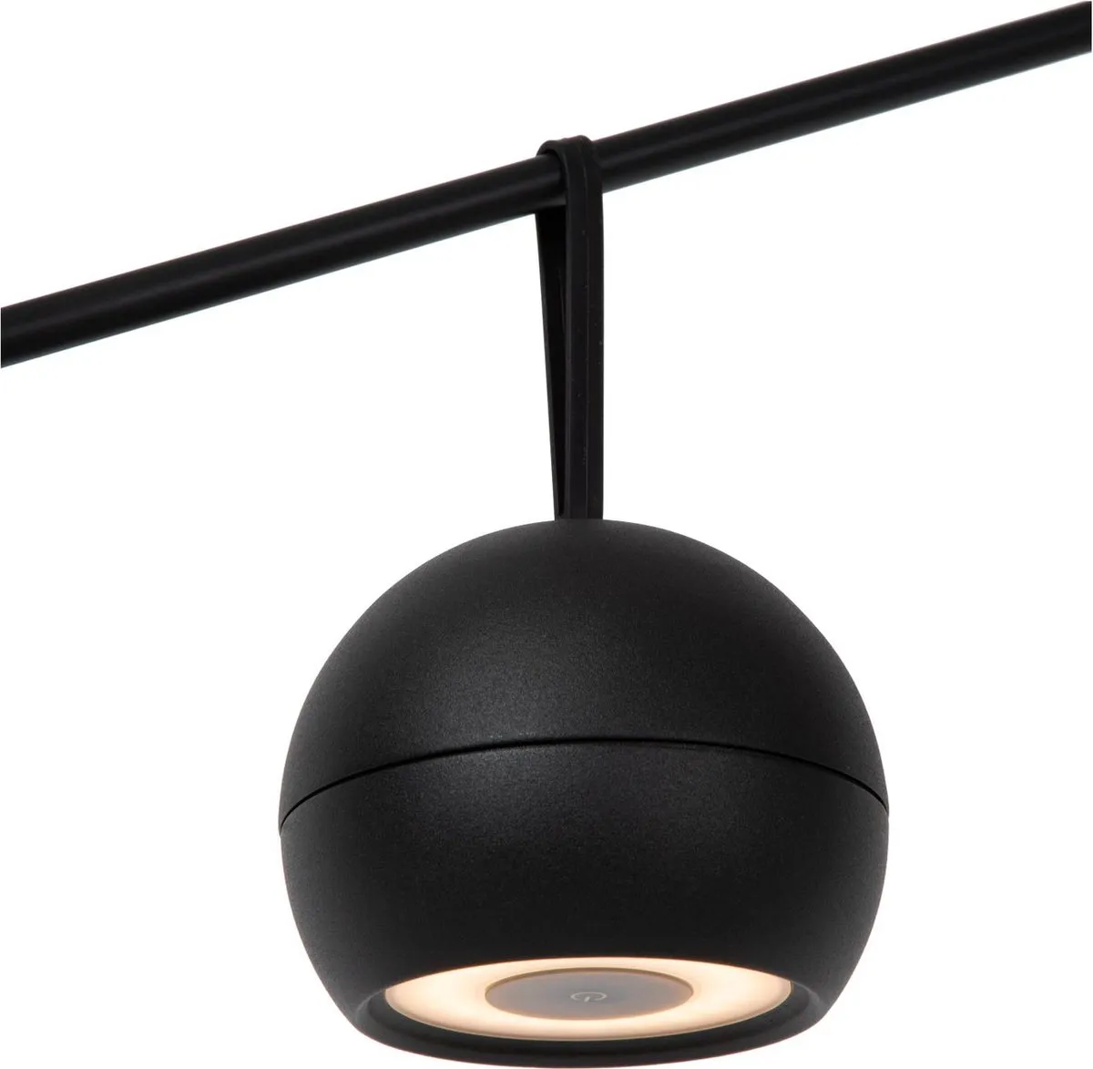 Lucide LUNEX Wandlamp Oplaadbaar 1x2W 3000K - Zwart