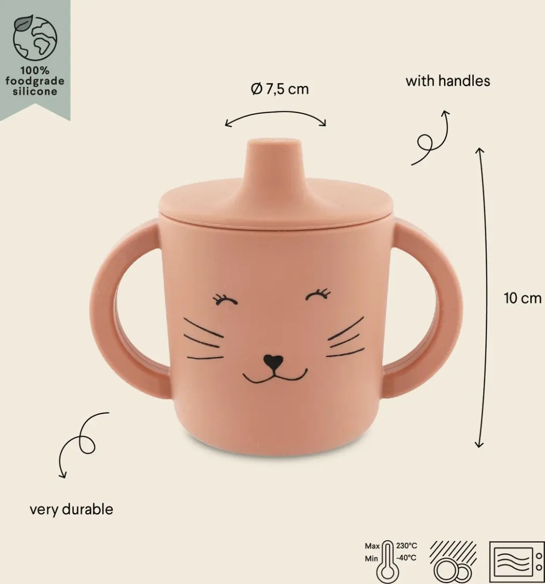 Trixie Mrs Cat Tuitbeker - 0,2L - Roze