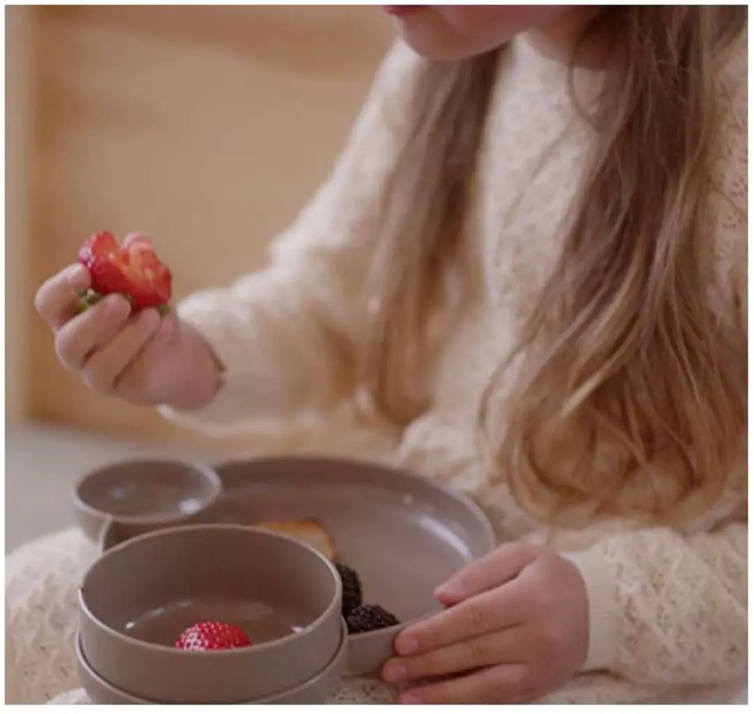 Dantoy Tiny Dinnertime Servies - 7-delig Mokka