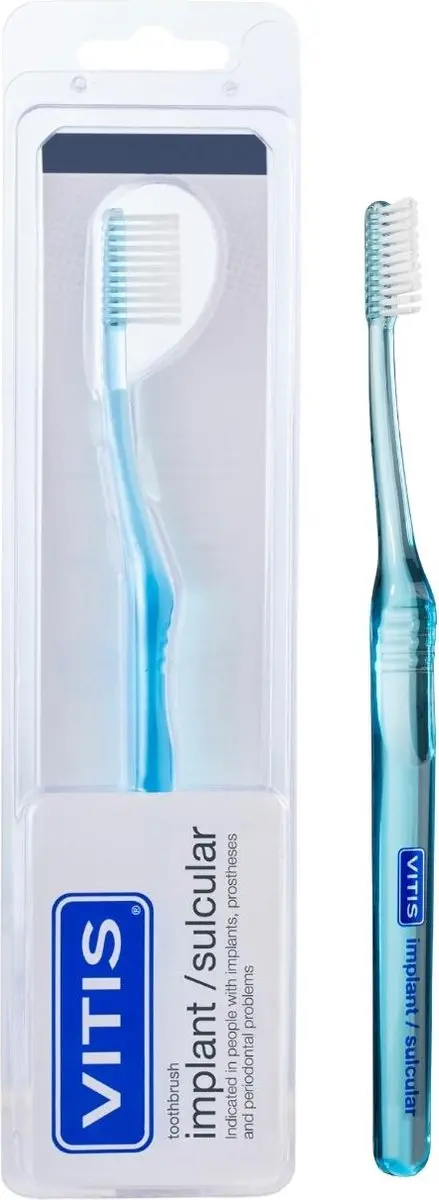 Vitis Implant Sulcular Tandenborstel - Wit