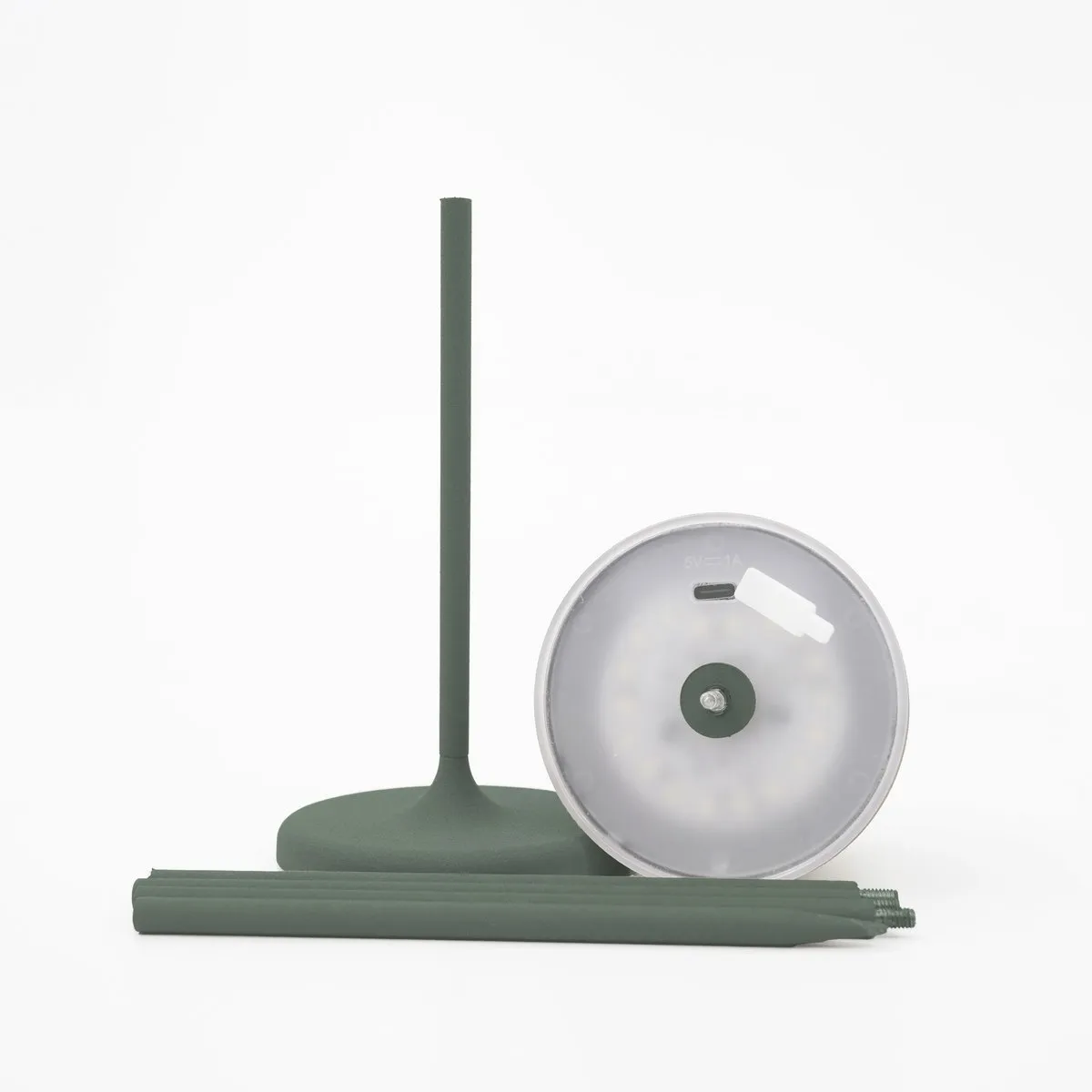 Eglo Mannera-S Tafellamp - Oplaadbaar 28u - Groen/Wit