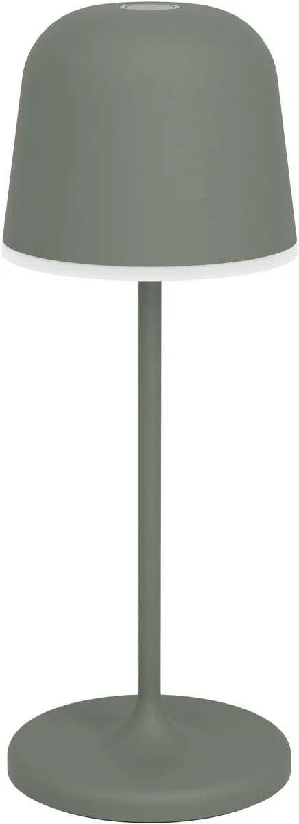 Eglo Mannera-S Tafellamp - Oplaadbaar 28u - Groen/Wit