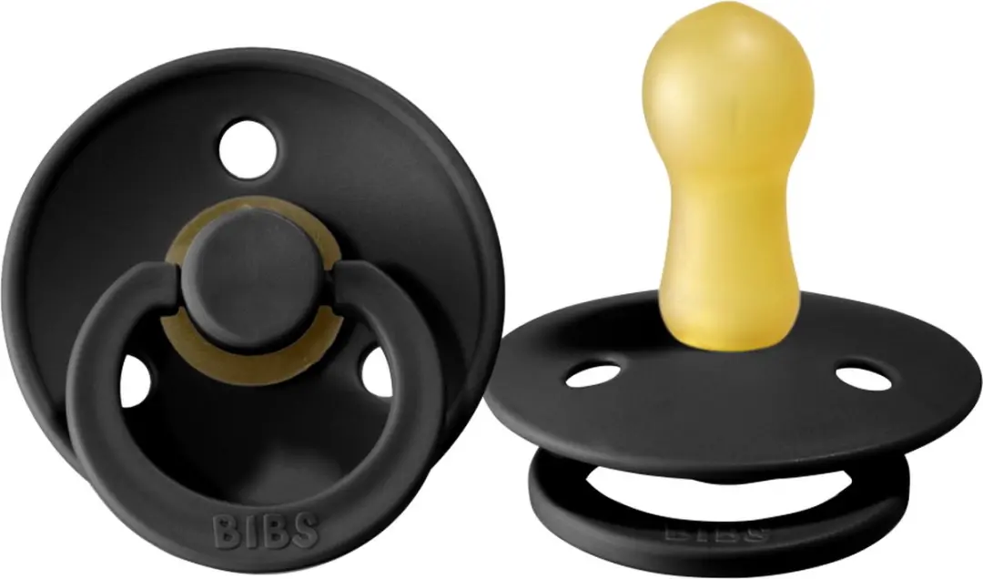 BIBS Black Fopspeen 6-18 maanden