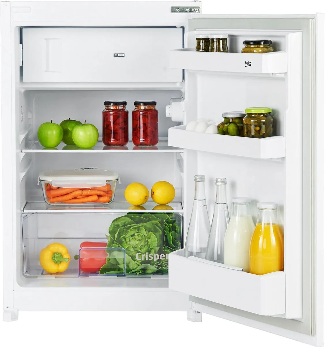 Beko B1754N Combi-Koelkast 110L - Wit