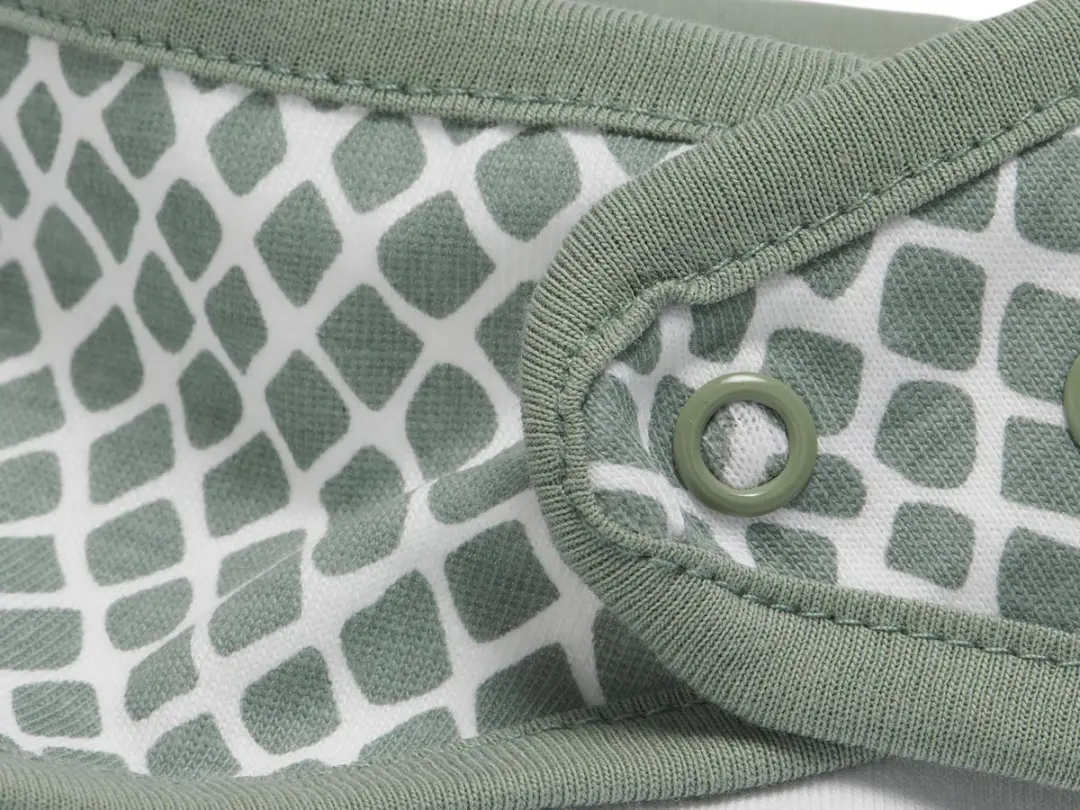 Jollein Slab Bandana Snake - Ash Green - 2 Stuks