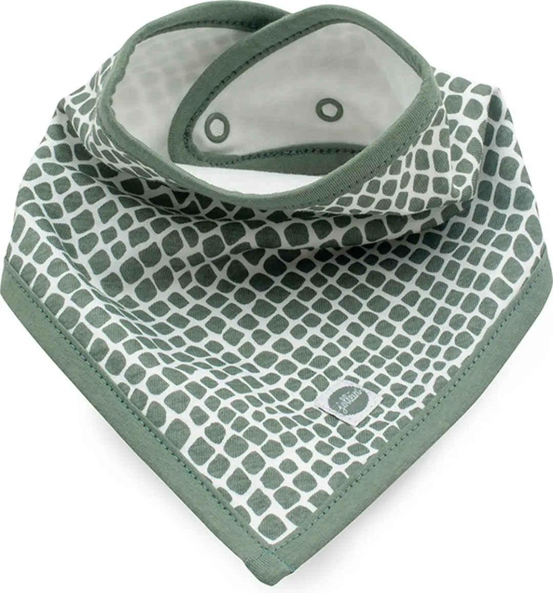Jollein Slab Bandana Snake - Ash Green - 2 Stuks