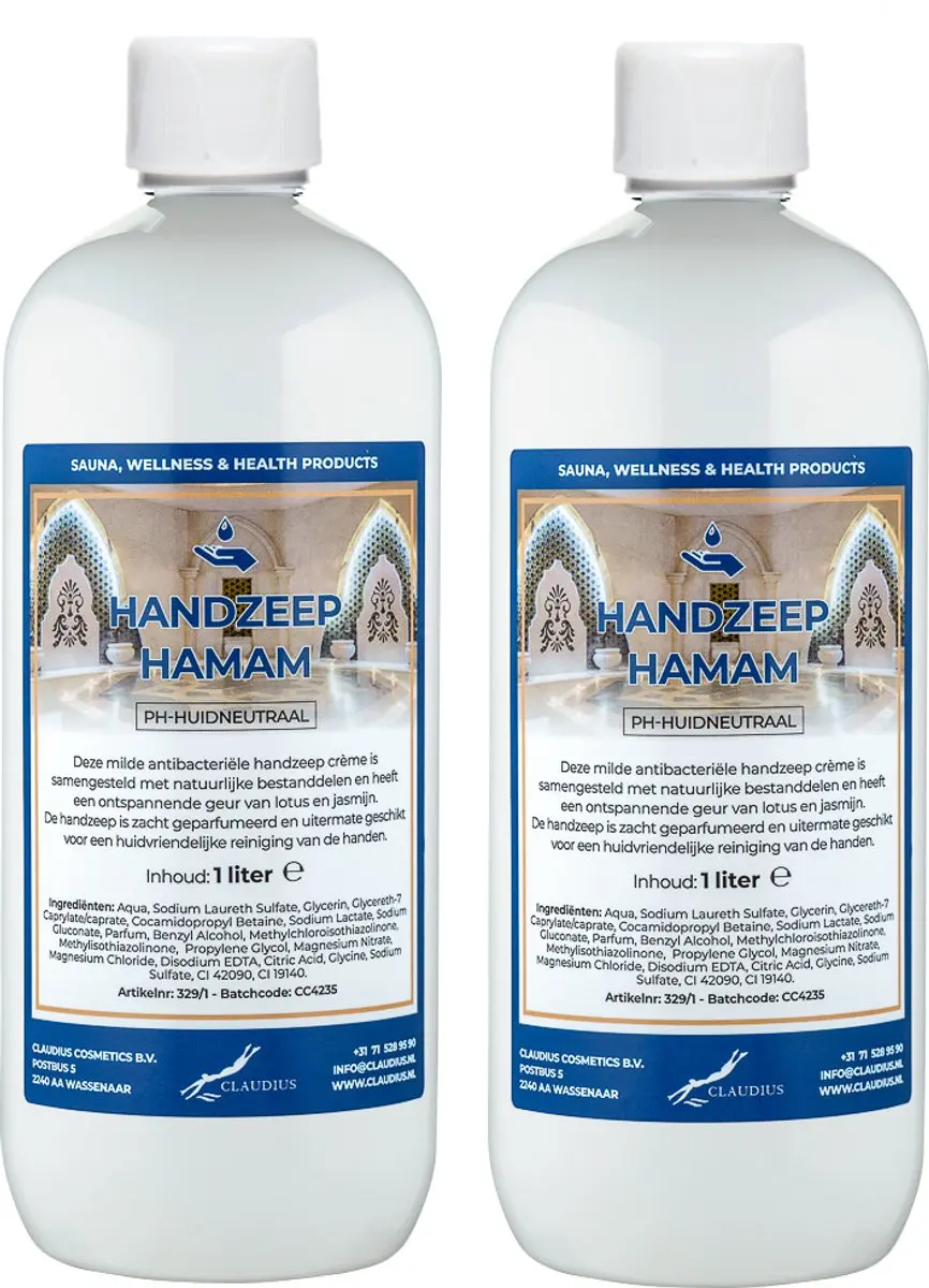 Splashbox Cosmetics Handzeep Hamam 1L